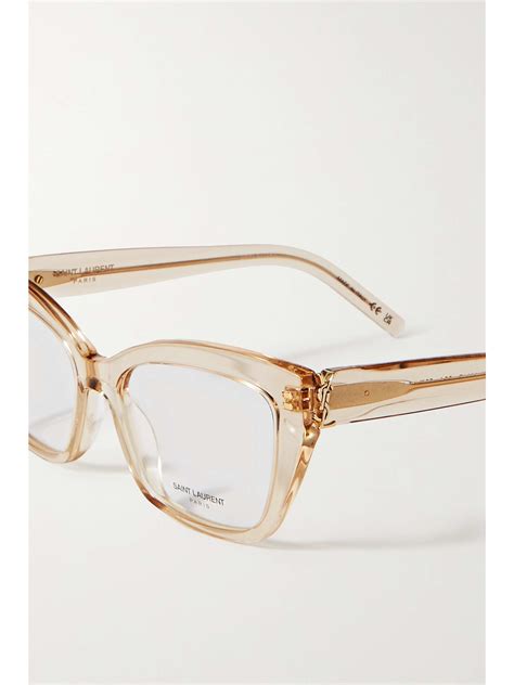 ysl gold frames|yves Saint Laurent optical glasses.